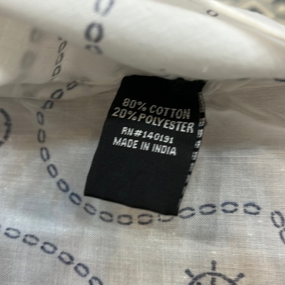 NWT Blue & White Nautical Cotton Blend European Slim Fit. Multiple sizes - Picture 7 of 7